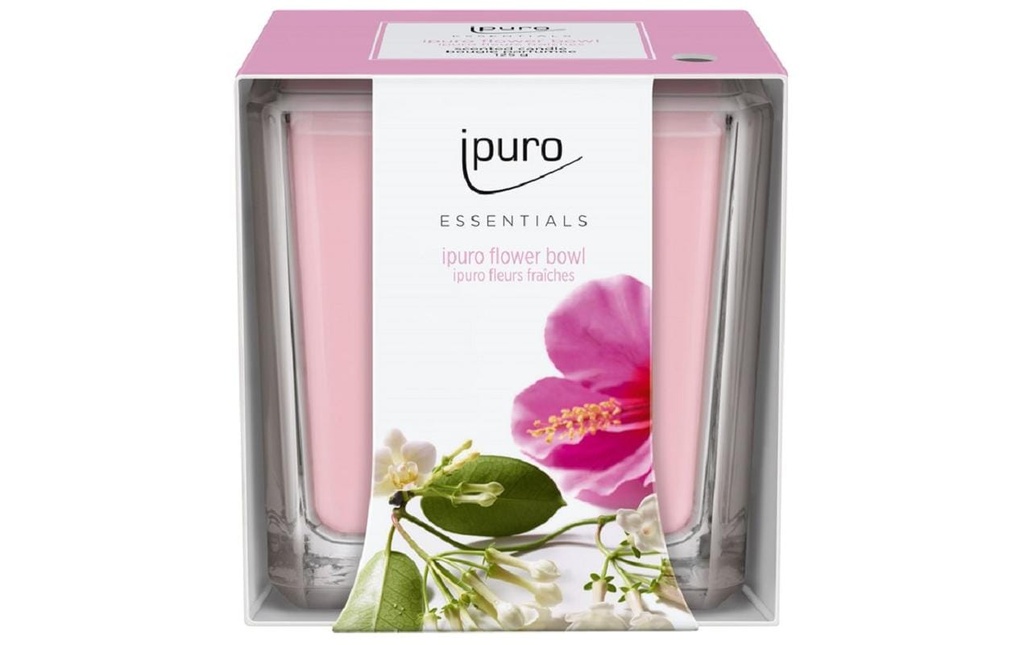 ipuro Bougie parfumée Flower Bowl 125 g