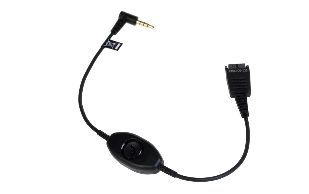 Jabra Adaptateur sur la série S d'Alcatel Jack 3.5 mm - QD