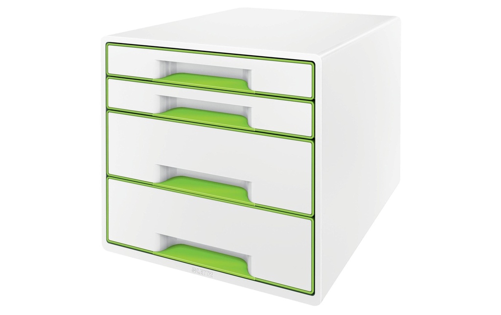LEITZ Box tiroirs WOW 4tir.vert