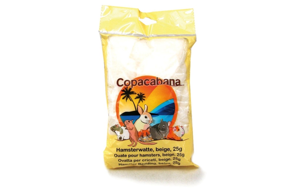 Copacabana Ouate pour hamster Beige, 25 g