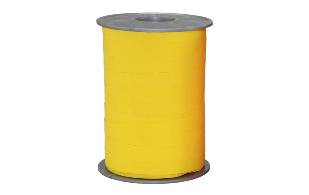 [661404605] PRÄSENT Ruban cadeau OPAK 10mm jaune (200 pces)
