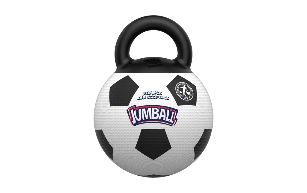 GiGwi Jouet pour chien Jumpball, football, blanc/noir