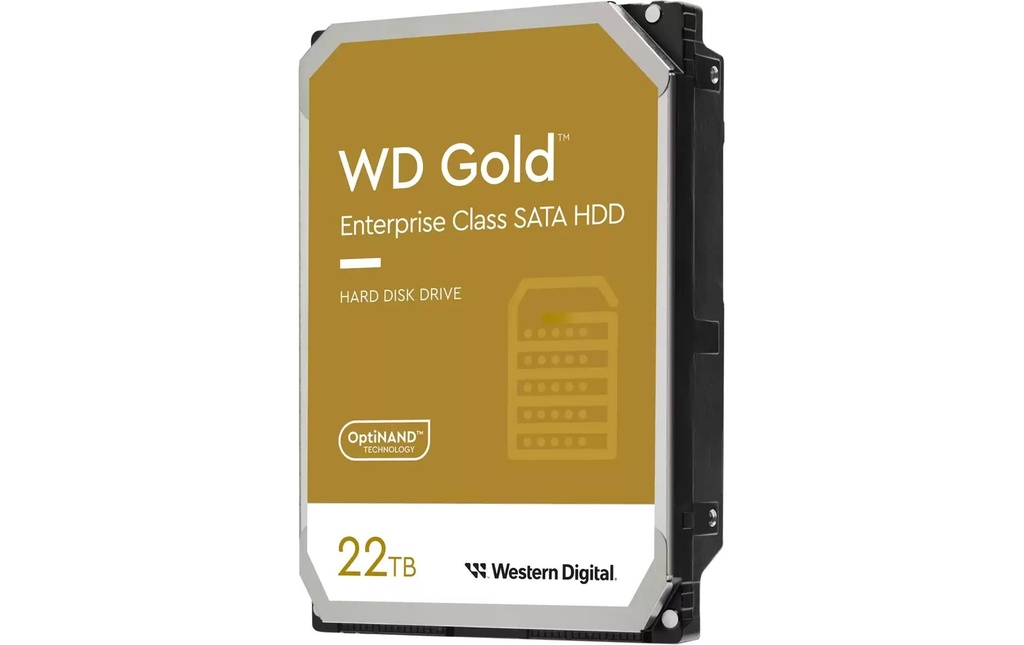 Western Digital Disque dur WD Gold 22 TB 3.5