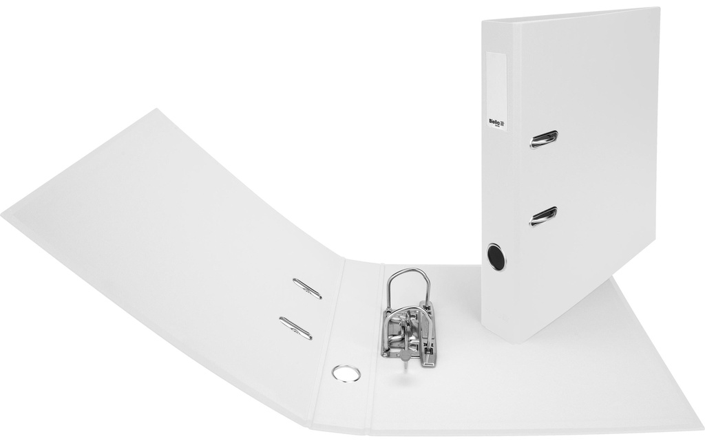 [101074040] BIELLA Classeur Plasticolor 4cm blanc