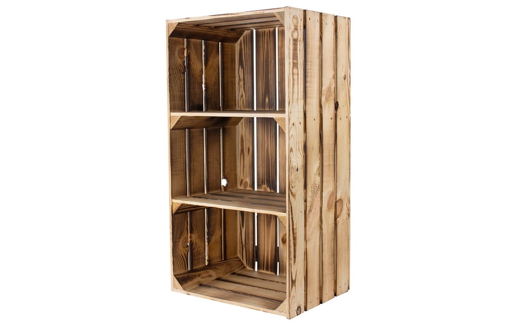 Holz Zollhaus Étagère Vintage mottled 40 x 75 cm