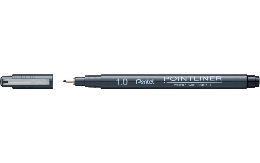 pentel Fineliner Pigment 1,0 mm, Noir