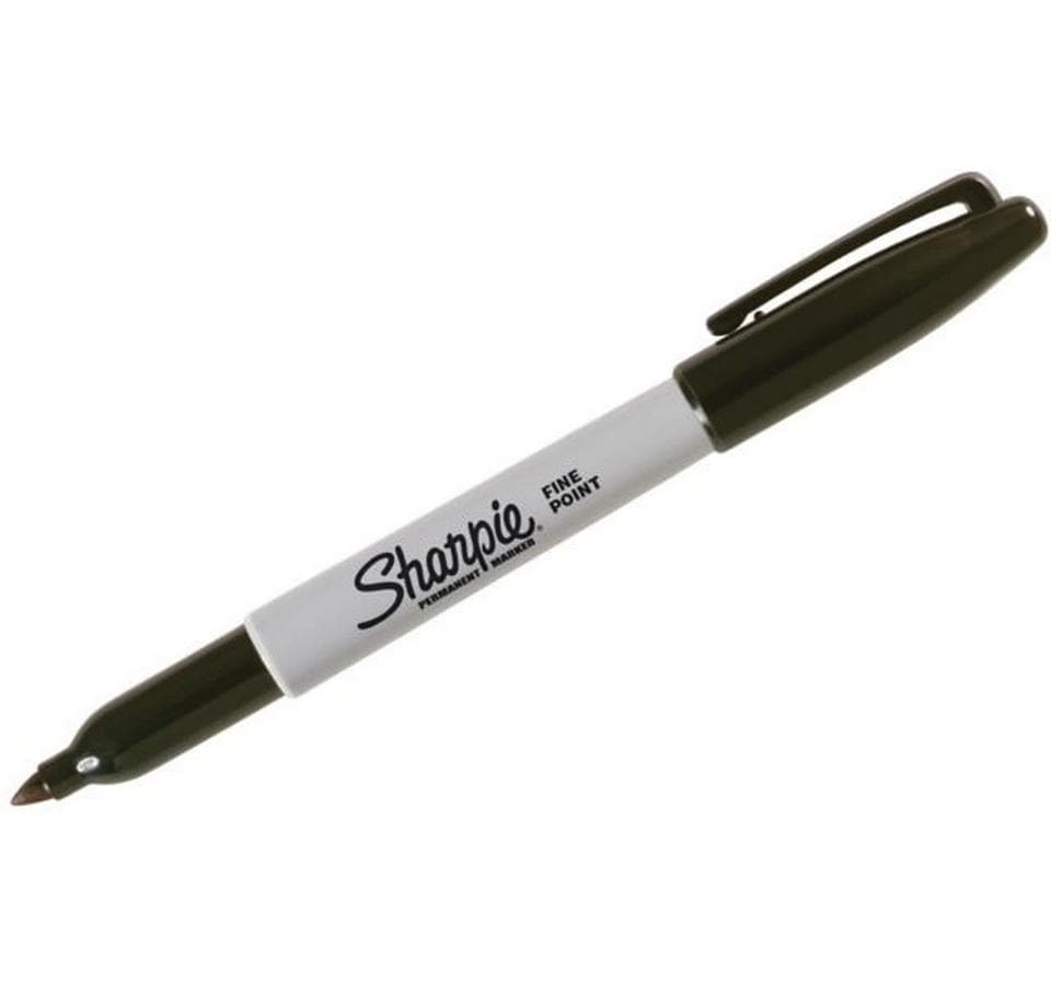 Sharpie Marqueur permanent Fine Noir, 24 pièces