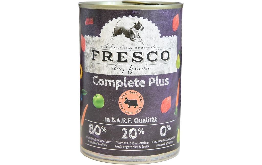 FRESCO Alimentation humide Complete Plus Bœuf 400 g