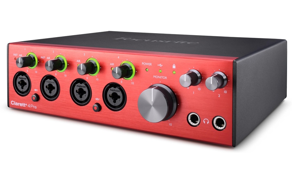 Focusrite Interface audio Clarett+ 4Pre