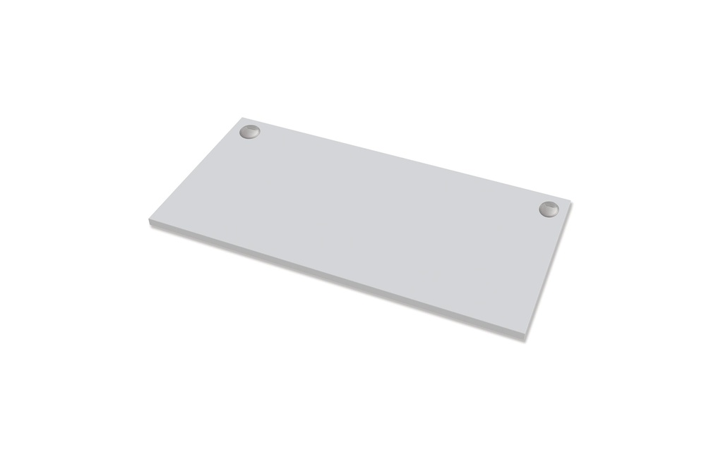 Fellowes Plateau de table Levado 180 x 80 cm, Gris