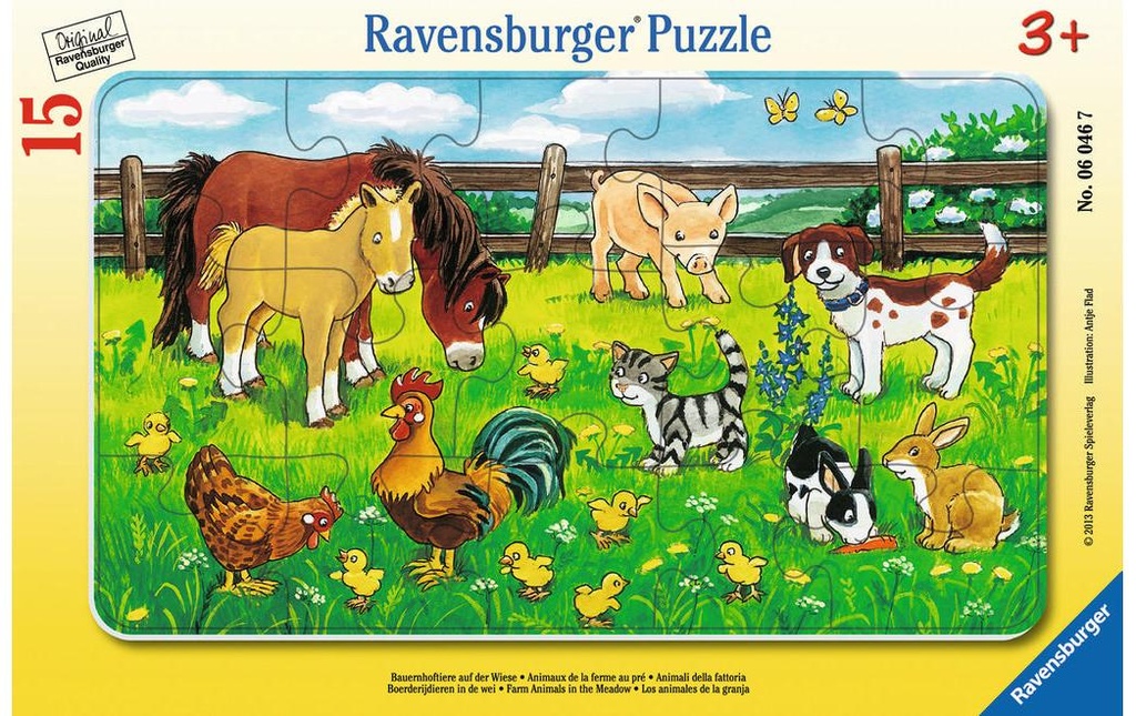 Ravensburger Animaux de la ferme dans la prairie