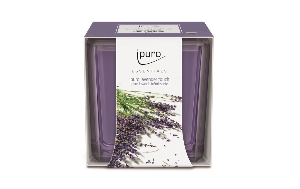 ipuro Bougie parfumée Lavender Touch 125 g