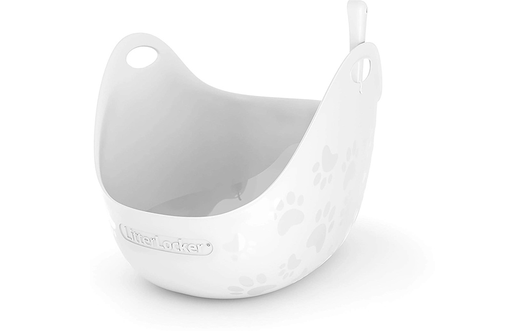 LitterLocker Litière pour chats Litter Box Blanc