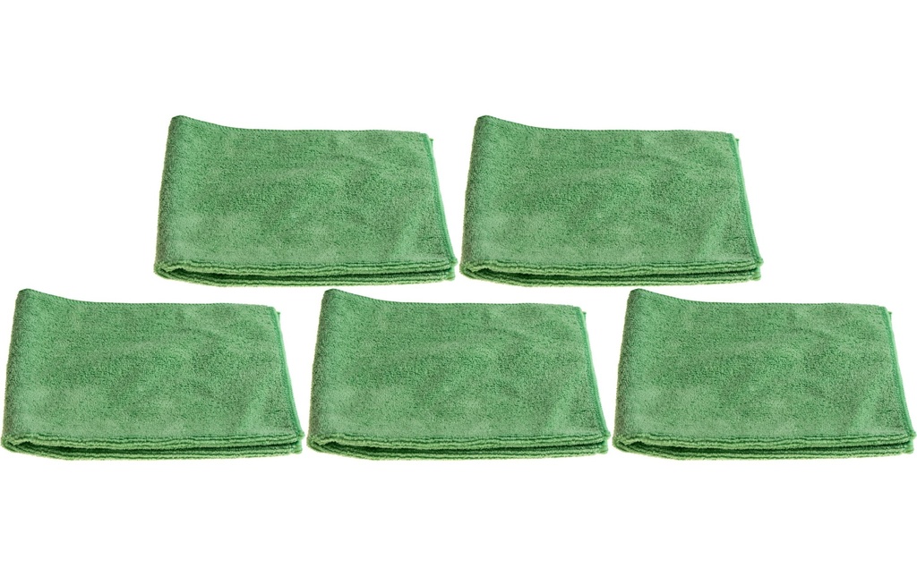 Edi Baur Chiffon de nettoyage en microfibre Universal 5 Pièce/s, Vert