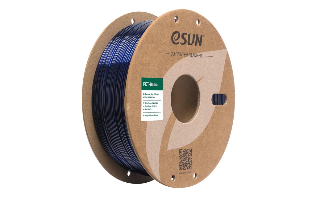 eSun Filament PET Basic Bleu 1.75 mm 1 kg