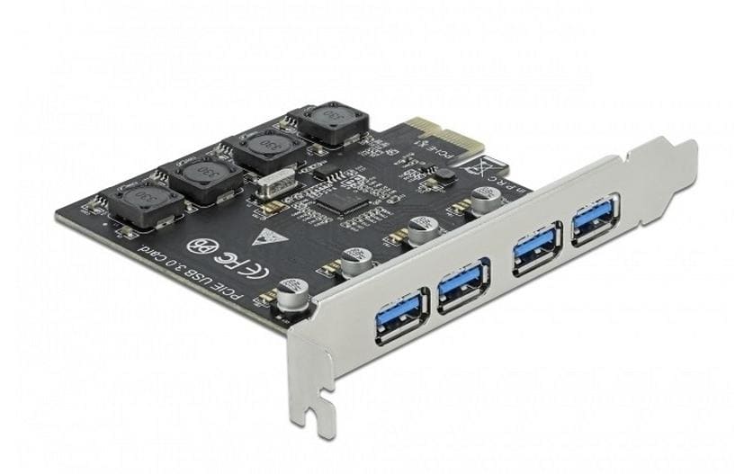 Delock Carte PCI Express 90509 USB 3.0 - 4x USB-A