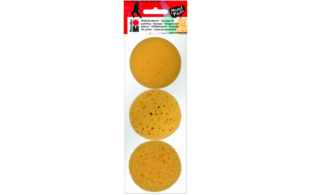 Marabu Tampon éponge Set 3 Pièce/s