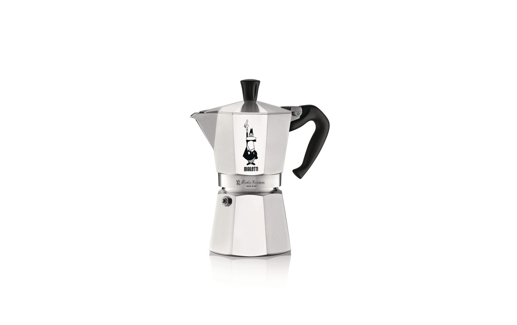 Bialetti Cafetière italienne Moka Express 6 tasses, Argenté