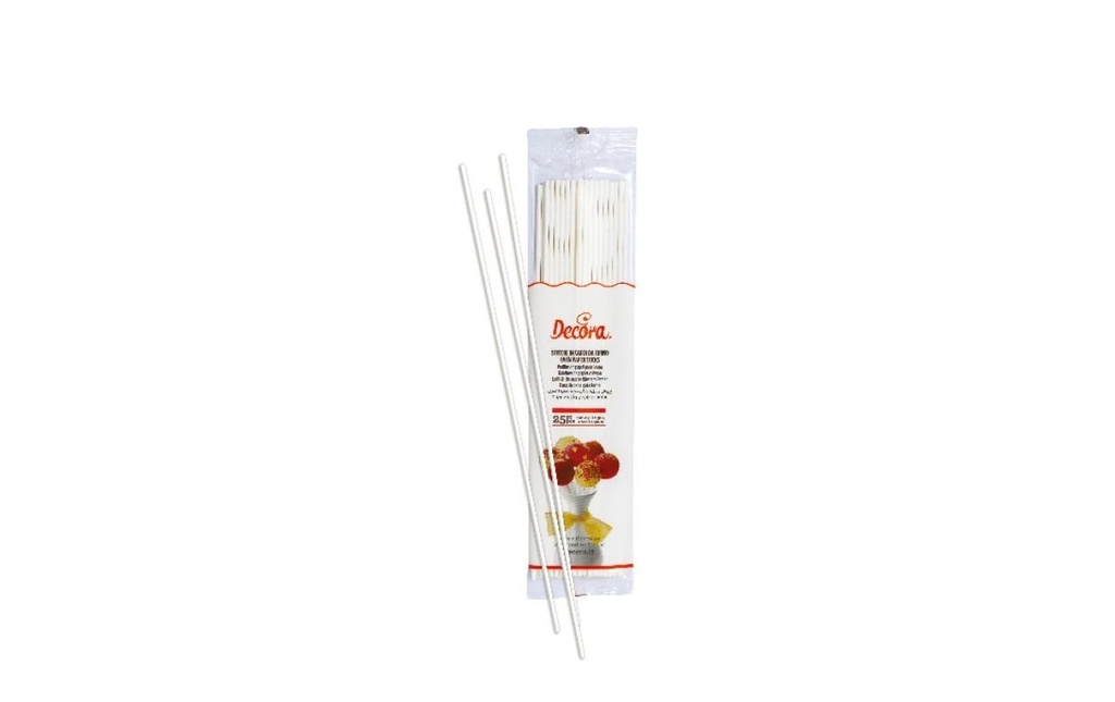 Decora Bâtons de cake pop Blanc