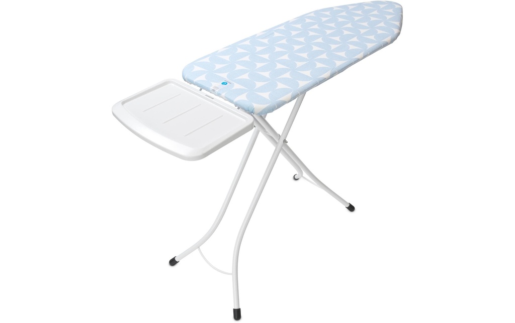 Brabantia Table à repasser avec tablette pour station vapeur Fresh Breeze 124 x 45 cm
