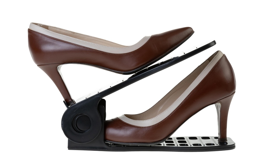 COCON Organiseur à chaussures 8 pièces, Noir