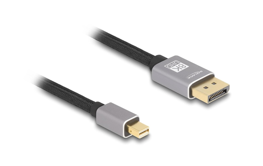 Delock Câble 8K 60 Hz Mini DisplayPort - DisplayPort, 3 m