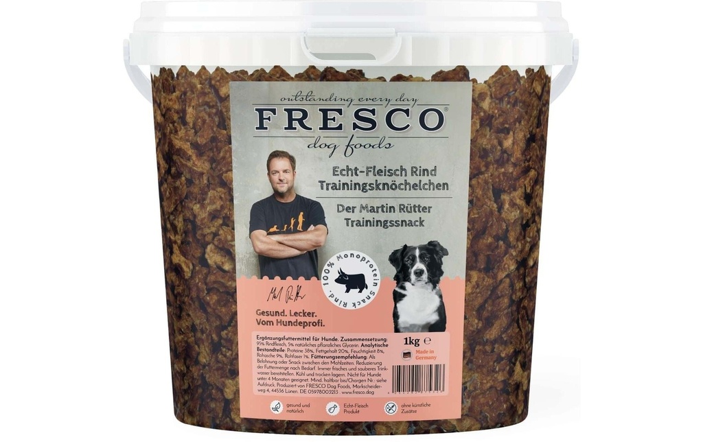 FRESCO Friandise Chevilles d'entraînement Martin Rütter Bœuf, 1 kg