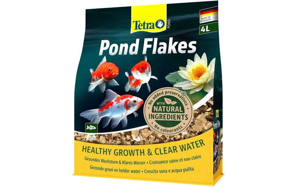 Tetra Aliments pour bassin Pond Flakes, 4 l