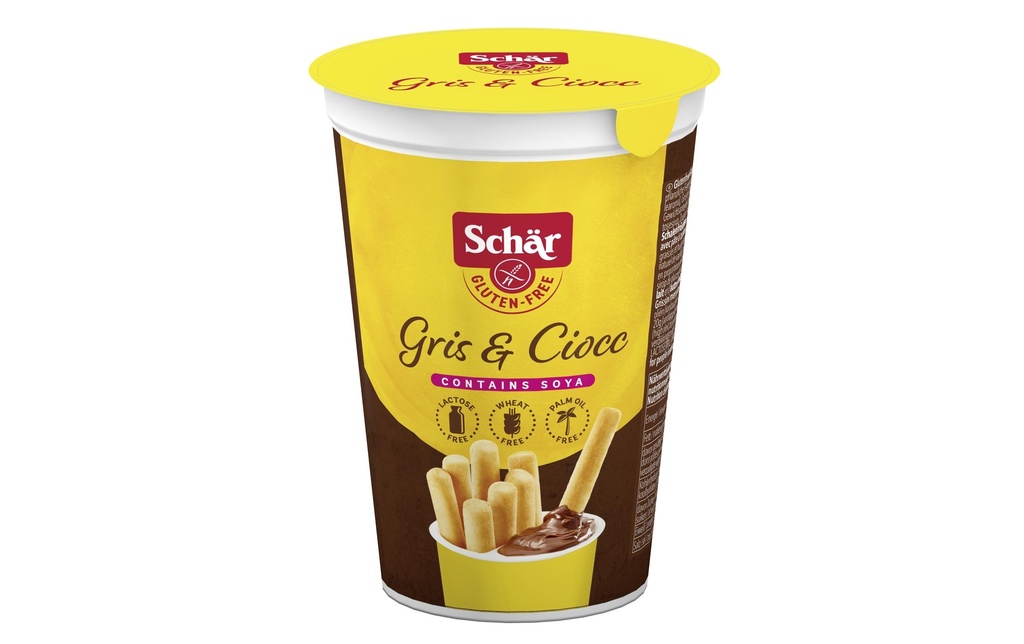 Dr.Schär Collation Gris & Ciocc sans gluten 52 g
