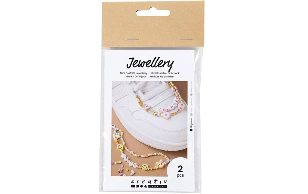 Creativ Company Kits de bricolage pour bijoux Lacets de chaussures