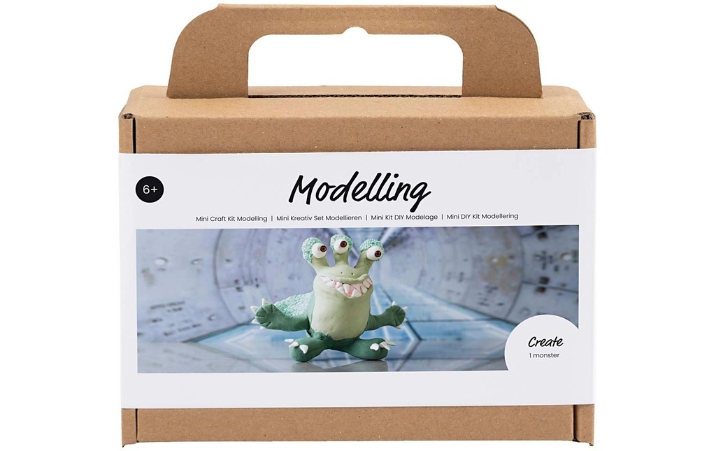 Creativ Company Set de modélisation Monster Vert