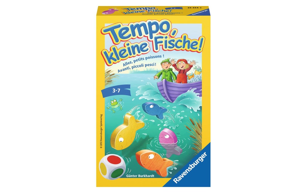 Ravensburger Jeux d’enfant Tempo, kleine Fische!