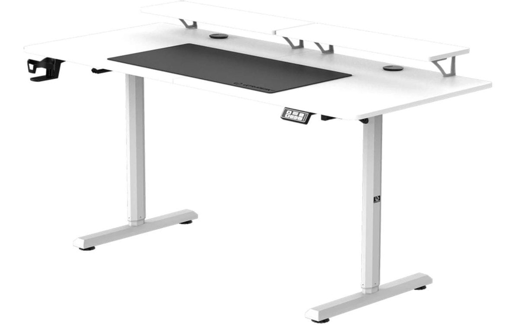Ultradesk Table de jeu Highlander XXL Blanc