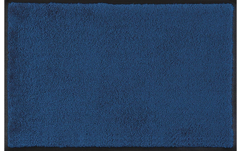 wash+dry Tapis de sol Bleu marine, 60 cm x 90 cm