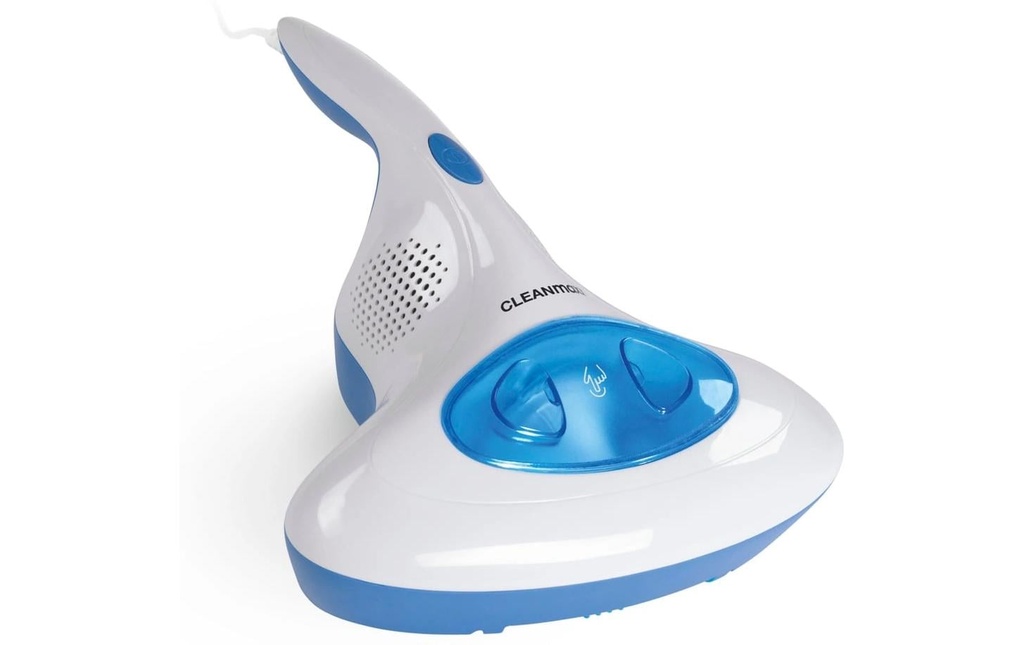 CLEANmaxx Aspirateur à main anti-acariens avec lumière UV-C 300W bleu/blanc
