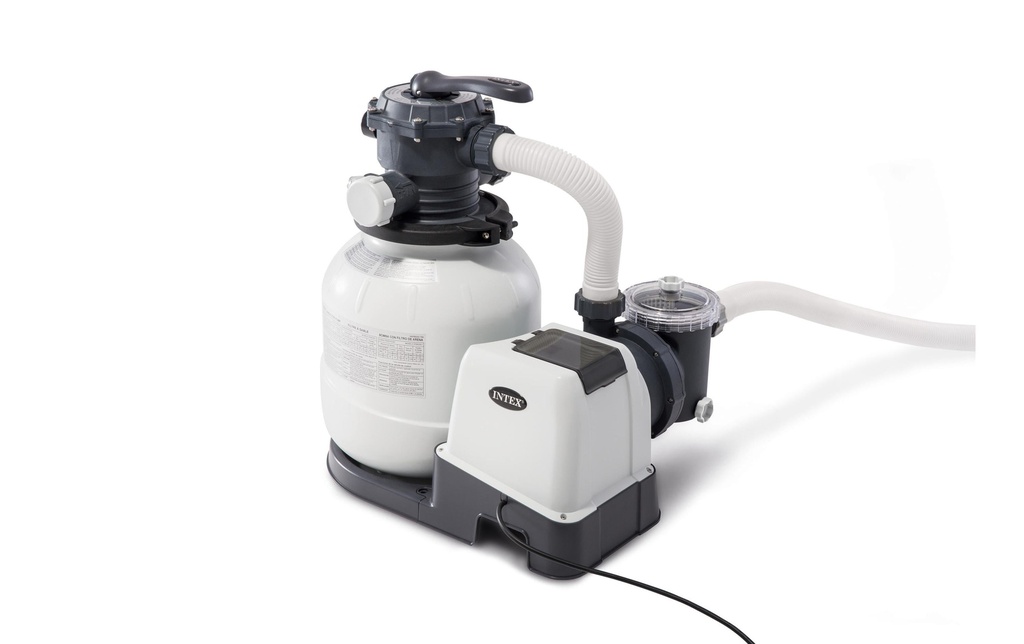 Intex Pompe avec filtre à sable Krystal Clear 6000 l / h jusqu'à 32 m³ / h