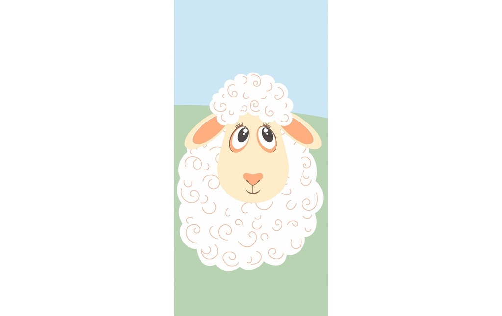 Paper + Design Mouchoirs Spring Sheep 4 couches, 10 pièces