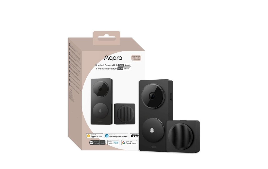 Aqara Hub de sonnette de porte et de caméra G410 Noir 1 Pièce/s