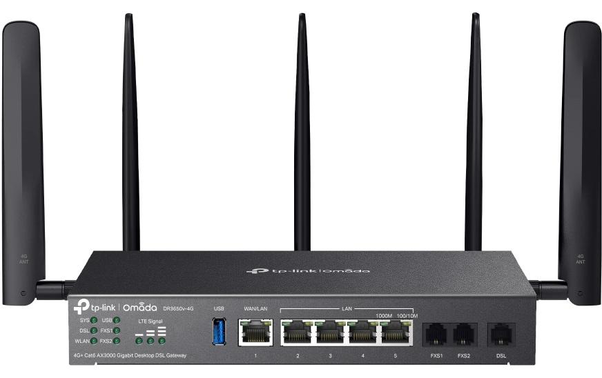 TP-Link Routeur WiFi Dual-Band DR3650 V-4G