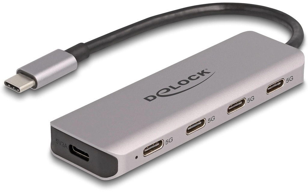 Delock Hub USB 4x USB C 5Gbps