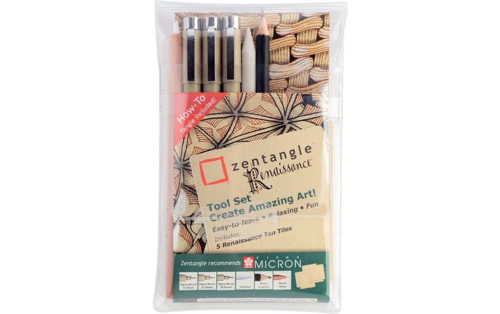 Sakura Fineliner Outil Zentangle Renaissance 11 pièces