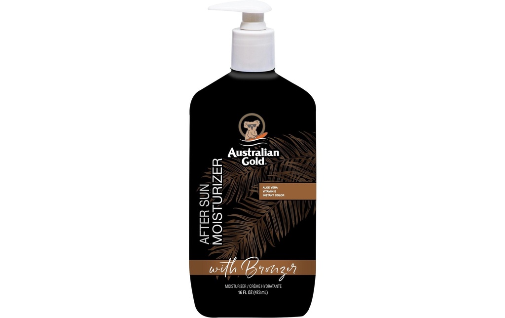Australian Gold Crème Hydratant après-soleil avec bronzer 473 ml