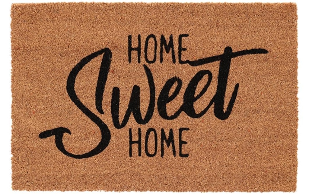 Esschert Design Tapis de sol «Home sweet Home» 40 cm x 60 cm