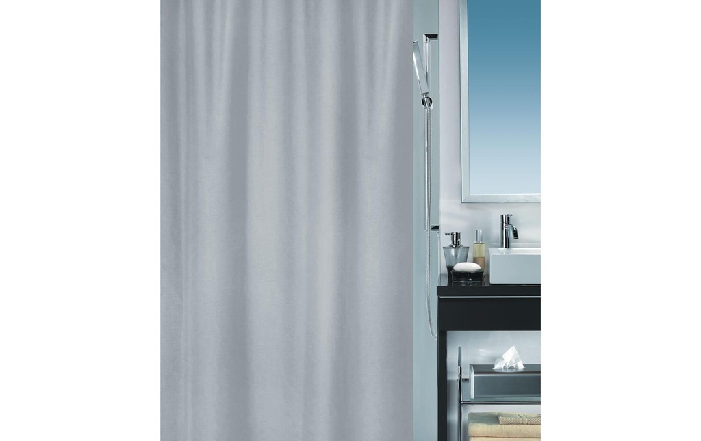 spirella Rideau de douche Primo 180 x 200 cm Gris