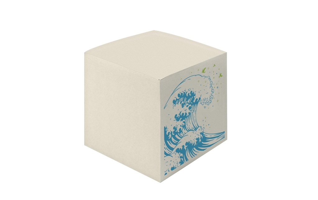 Herlitz Fiche de bloc-notes GREENline Vague Bloc de 900 feuilles, Gris, arbre