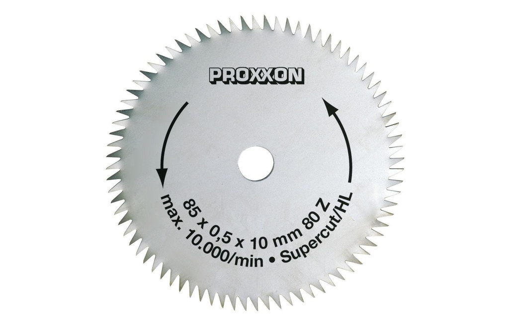 Proxxon Lame de scie circulaire Supercut Ø 85 mm