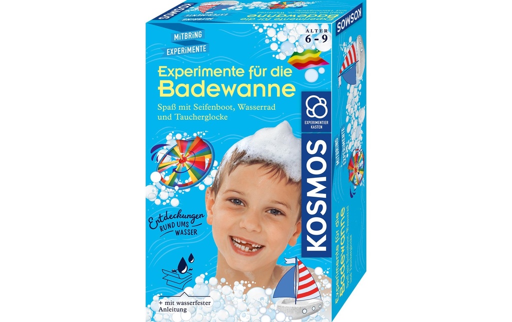 Kosmos Boîtes d’expérimentation Experimente für die Badewanne