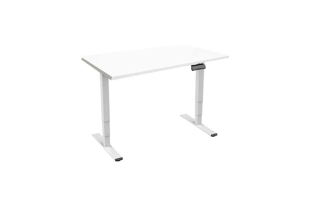 Contini RAL 9016 1.8 x 0.8 m Blanc avec plateau blanc