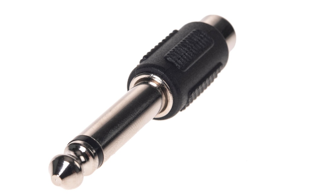 Bemero Adaptateur audio BA2102 Jack 6,3mm mâle - Cinch