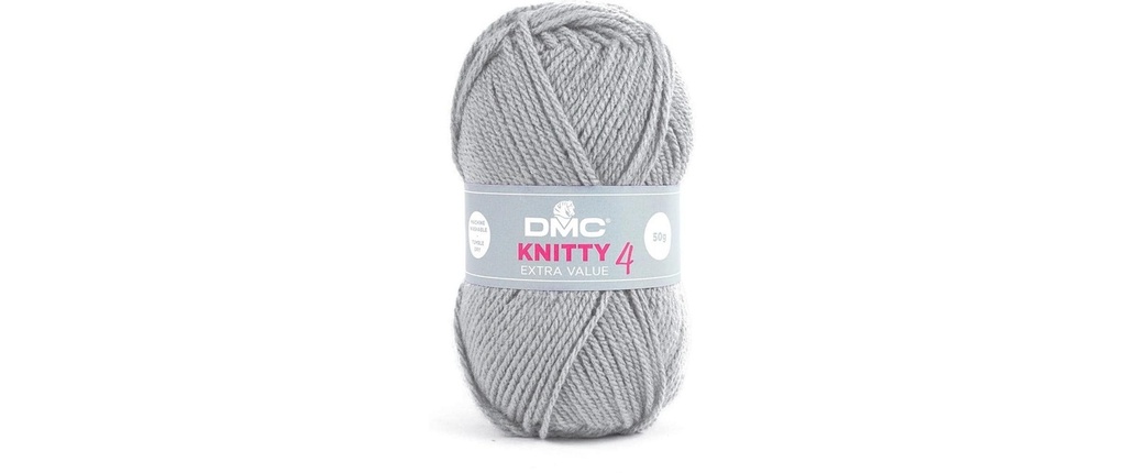 DMC Laine Knitty 4 Mini Gris clair